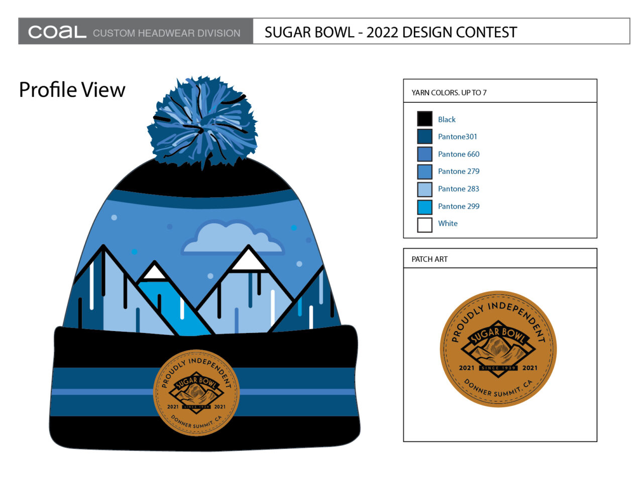 Sugar Bowl Beanie Wendy Wood Art