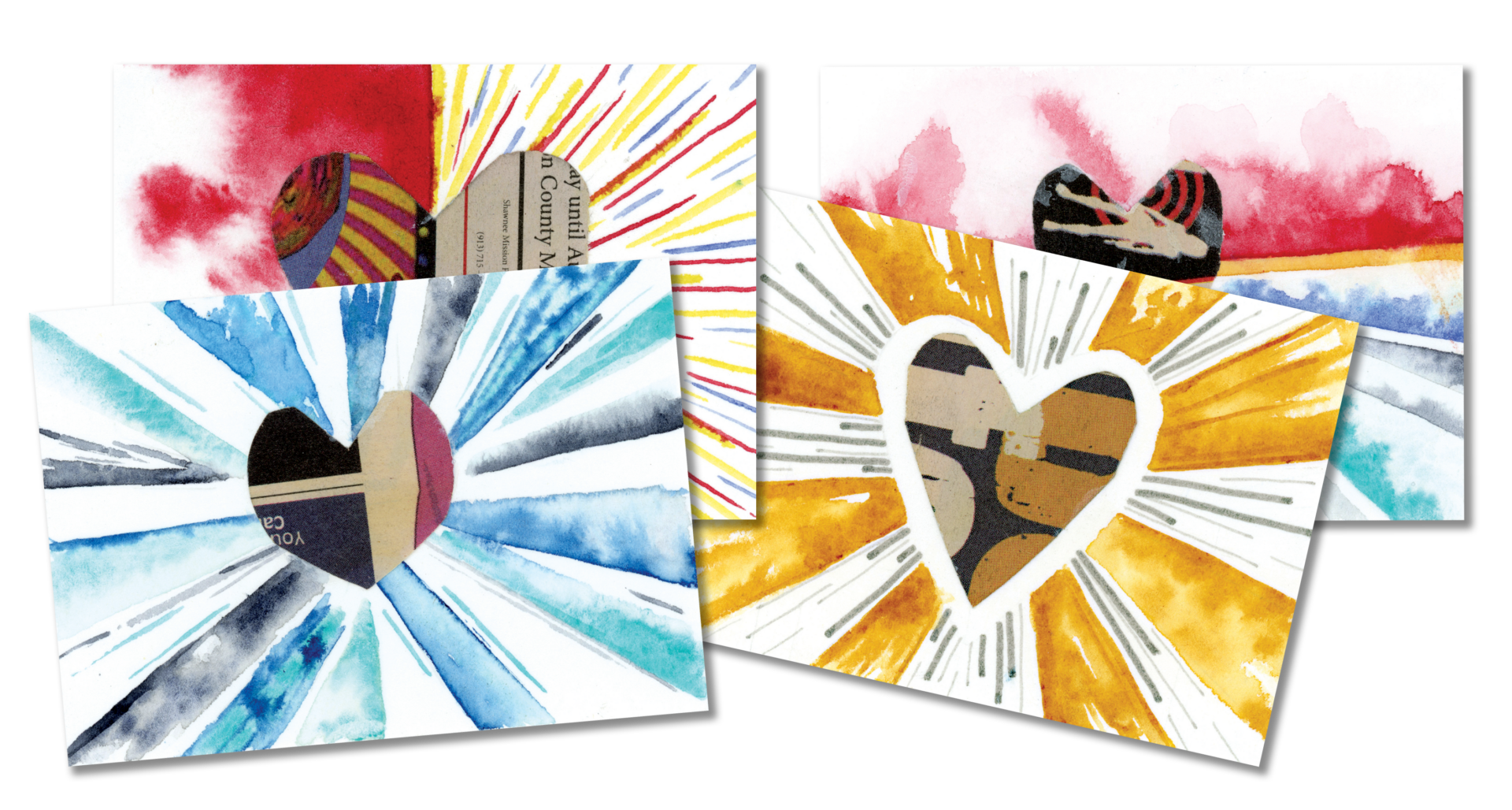 Love Burst Card Set